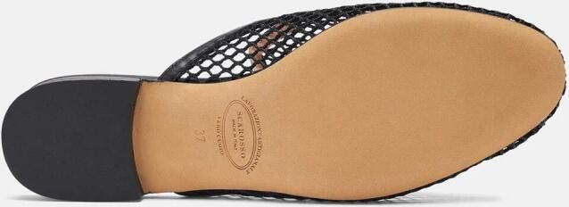 Scarosso Zwarte Mesh Muiltjes Black Dames - Foto 4