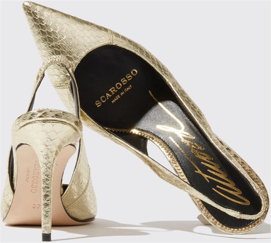 Scarosso Sutton Slingback Pumps Geel Dames - Foto 2