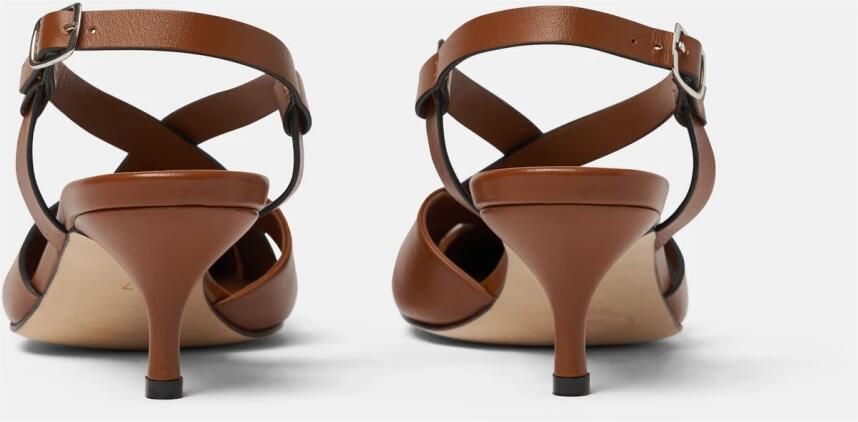 Scarosso Tan Calf Slingbacks - Foto 2