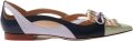 Scarosso The Spicy Ballet Zwarte Leren Platte Schoenen Zwart Dames - Zwart