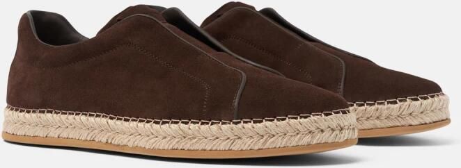 Scarosso Thiago Brown Suede Espadrilles - Foto 4