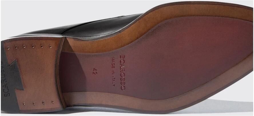 Scarosso Totò Zwarte Veterschoenen Zwart Heren - Foto 3