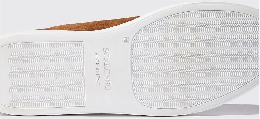 Scarosso Ugo Suède Leren Sneakers Bruin Heren - Foto 3