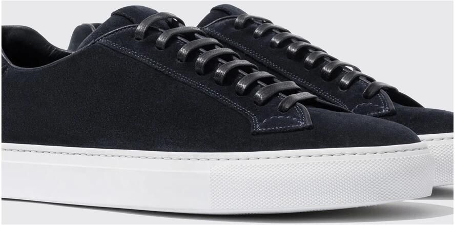 Scarosso Ugo Suède Sneakers Blauw Heren - Foto 2