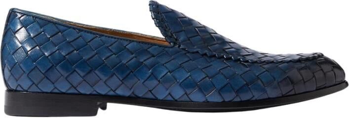 Scarosso Vittorio Geweven Leren Loafers