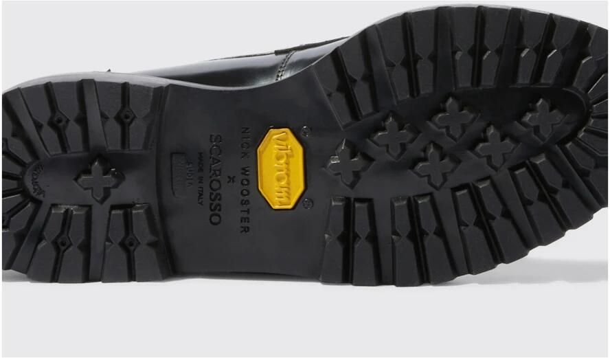 Scarosso Handgemaakte zwarte leren loafers Black Heren