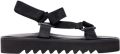 Scarosso Wooster V Platte Sandalen - Zwart
