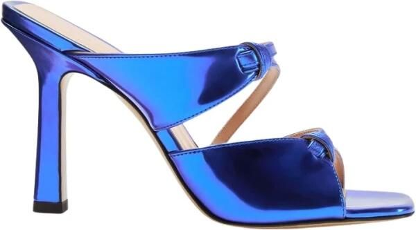 Scarosso Zoe 100mm leren muiltjes