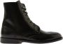 Scarosso Stefania Laarzen Handgemaakte Italiaanse Wingtip Brogue Veterschoenen Zwart Dames - Thumbnail 1