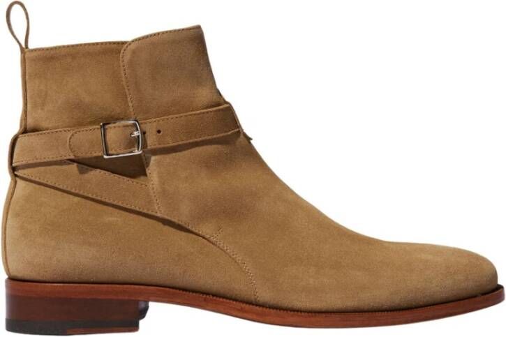 Scarosso Gratis Suede Jodhpur Laarzen Beige Heren Schoenen
