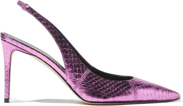 Scarosso Sutton Elaphe Mules Roze Dames