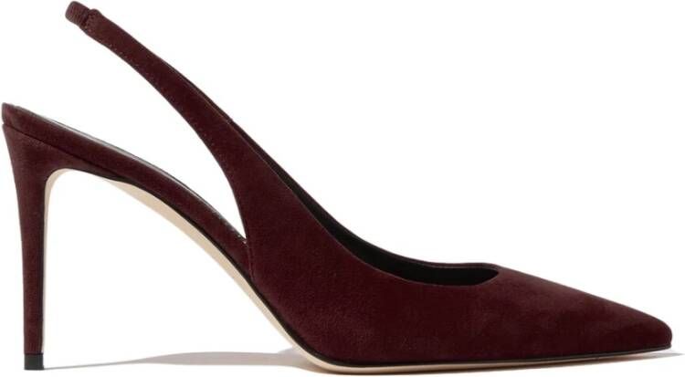 Scarosso Sutton Suede Pumps Paars Dames