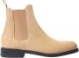 Scarosso Tapered Chelsea Boot met rubberen zool Beige Dames - Thumbnail 1