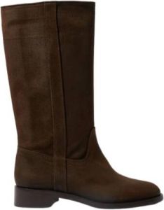 Scarosso Tess suede laarzen Bruin Dames