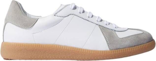 Scarosso Witte Lage Sneakers White Dames