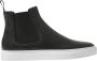 Scarosso Tommaso Nero Sneakers Klassieke Chelsea-stijl met moderne platformszool Black Heren - Thumbnail 1