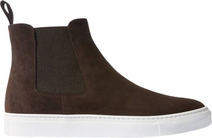 Scarosso Tommaso Sneakers Handgemaakte Italiaanse stijl Bruin Heren