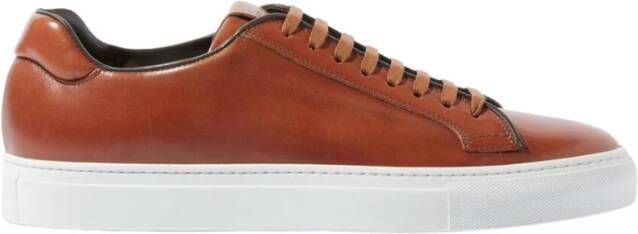 Scarosso Ugo Handgemaakte Sneakers Bruin Heren