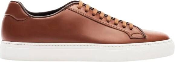 Scarosso Ugo Handgemaakte Sneakers Bruin Heren