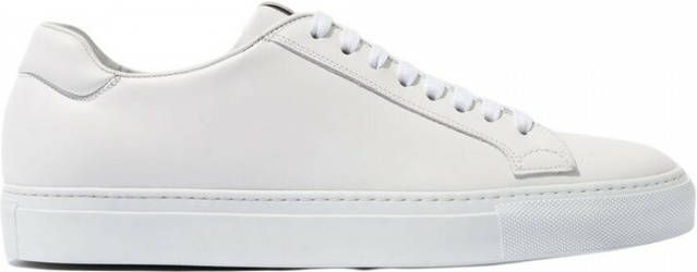 Scarosso Handgemaakte Ugo Sneakers in wit kalfsleer White Heren