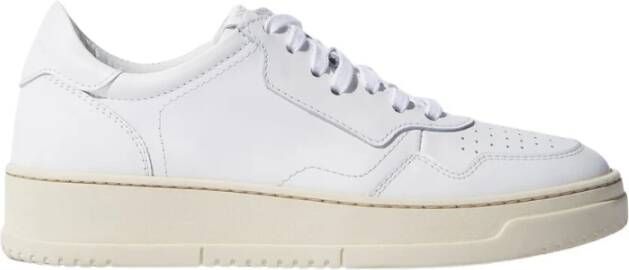 Scarosso Vintage-geïnspireerde lage sneakers White Dames