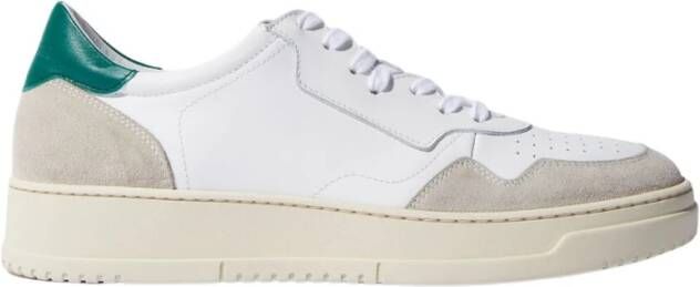 Scarosso Vintage-geïnspireerde lage sneakers White Heren