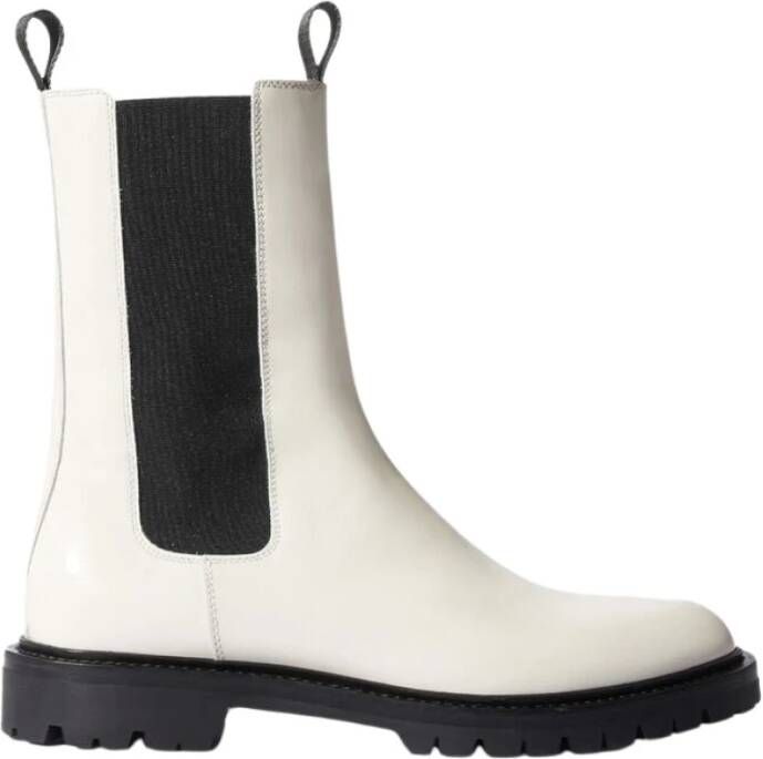 Scarosso Wooster Chelsea Laarzen Wit Heren