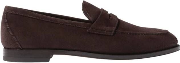 Scarosso Zwarte Penny Loafers