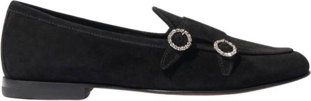 Scarosso Zwarte Strass Loafer Black Heren