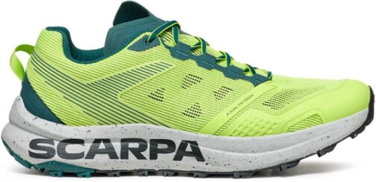 Scarpa Groene platte schoenen met beschermende demping