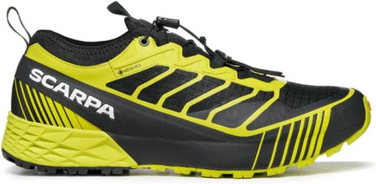 Scarpa Innovatieve Zwarte Sneakers voor Alle Ondergronden Groen Heren