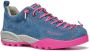 Scarpa Mojito Denim blue-orange neon Maat Kinder - Thumbnail 2