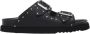 Scholl Beatriz Studs Sandalen Leer Vrouwen Zwart - Thumbnail 4