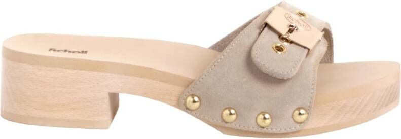 Scholl Beige Sandalen voor Zomerse Outfits Beige Dames