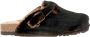 Scholl Footwear Klomp Scholl Women Fae New F Synthetic Fur Chocolate - Thumbnail 2