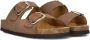 Scholl Slippers Slides Dames Noelle nub Midden bruin - Thumbnail 2