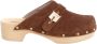 Scholl Bruine Sandalen voor Zomer Outfits Brown Dames - Thumbnail 1