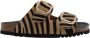 SCHOLL Slippers Dames Noelle Print Led Maat: 37 Materiaal: Ponyhair Kleur: Beige - Thumbnail 3