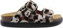 Scholl Sandalen Noelle Chunky Pony Leer Vrouwen Wit multi - Thumbnail 2