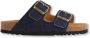 Scholl Denim Slippers Lichtgewicht Comfortabel Zomer Blue Dames - Thumbnail 1