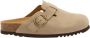 Scholl Fae Clog Slippers beige Suede Dames - Thumbnail 2