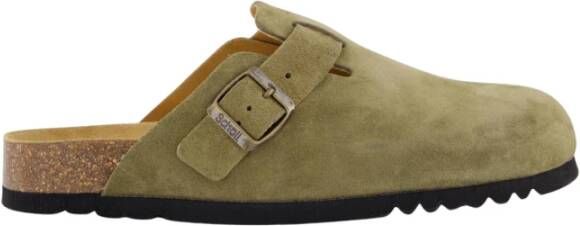 Scholl Olivier Sandalen groen Suede Heren - Foto 4