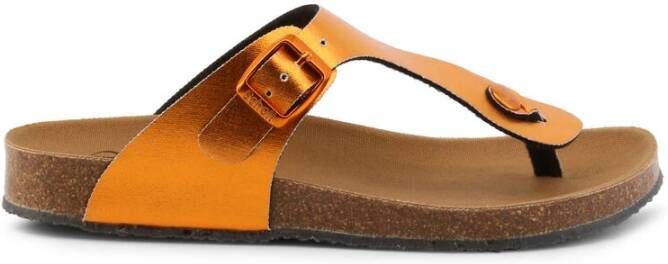 Scholl Dames Synthetische Flip Flops met Bioprint Orange