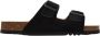 Scholl Slipper Women Josephine Suede Sa Black - Thumbnail 2