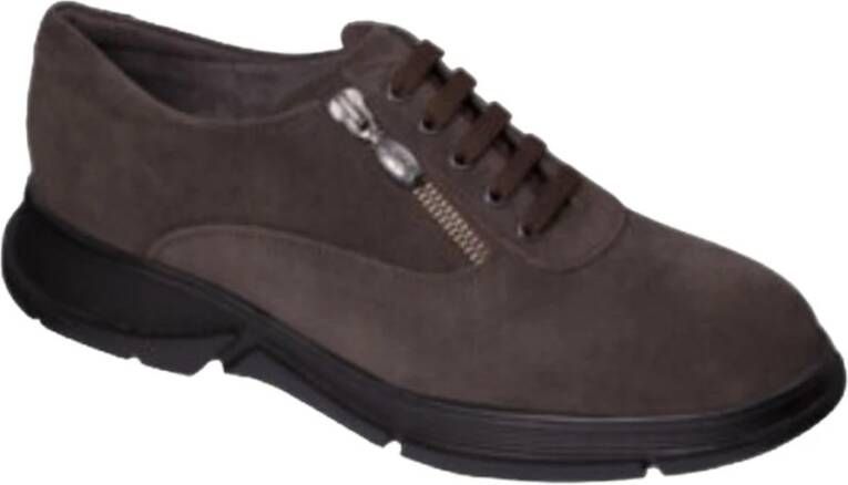 Scholl Lage veterschoenen Brown Dames