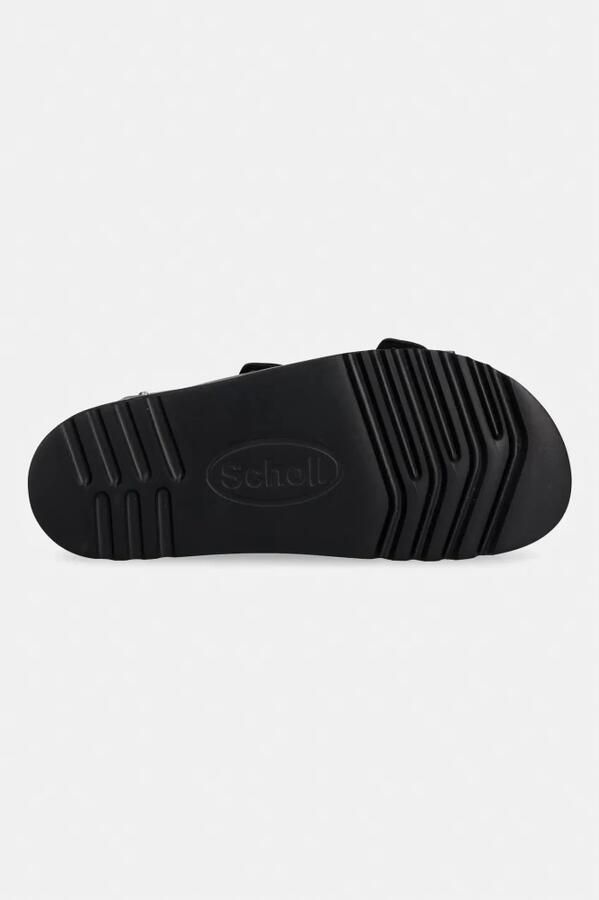 Scholl Beatriz Ring leren slippers zwart - Foto 6