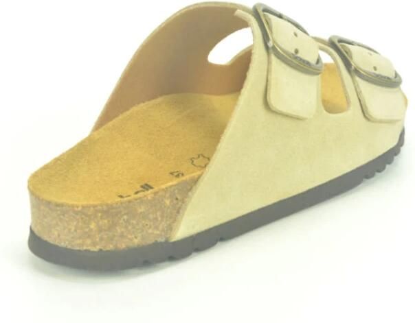 Scholl Beige Daim Muil 2B Sandalen - Foto 2