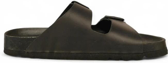 Scholl Full Black Leather Slipper Jullien - Foto 6