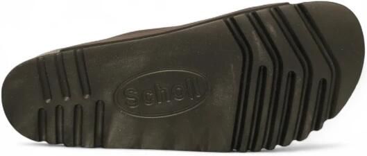 Scholl Full Black Leather Slipper Jullien - Foto 7