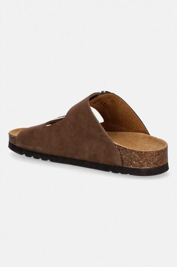Scholl Noelle Slippers bruin Nubuck Dames - Foto 3